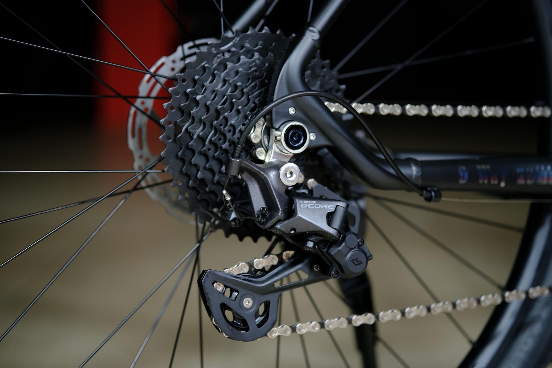 Задний переключатель Shimano Deore HOKE 9 Way 29 HD матовый чёрный 21