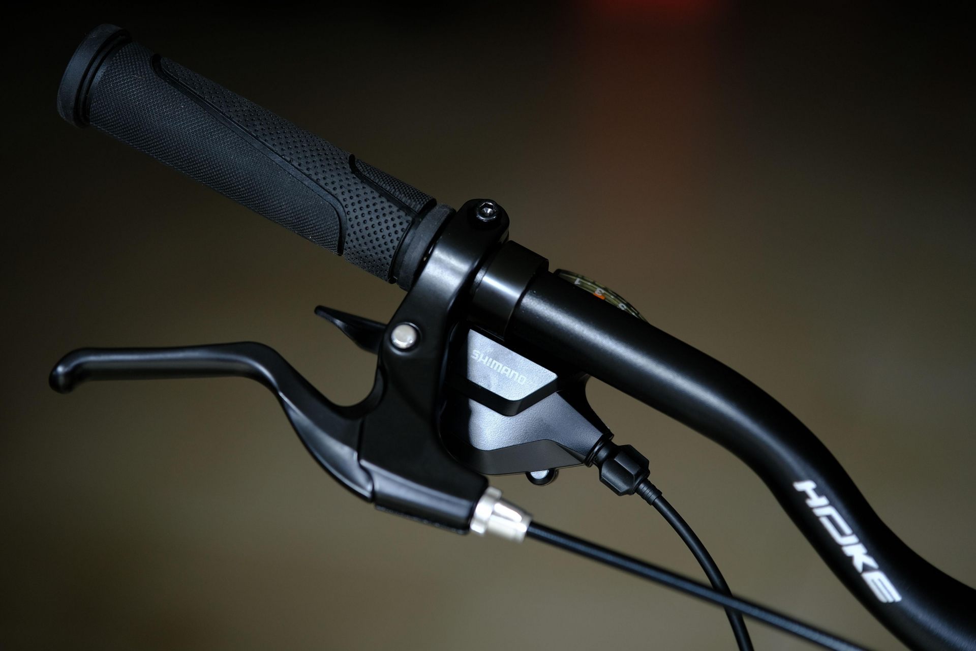 Манетка Shimano Altus M-315 - 7 HOKE 3 Way 29 MD матовый чёрный-белый 19